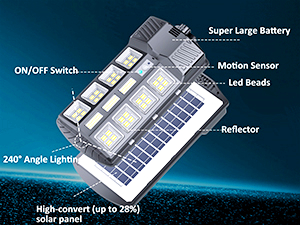 bright solar lights for outside