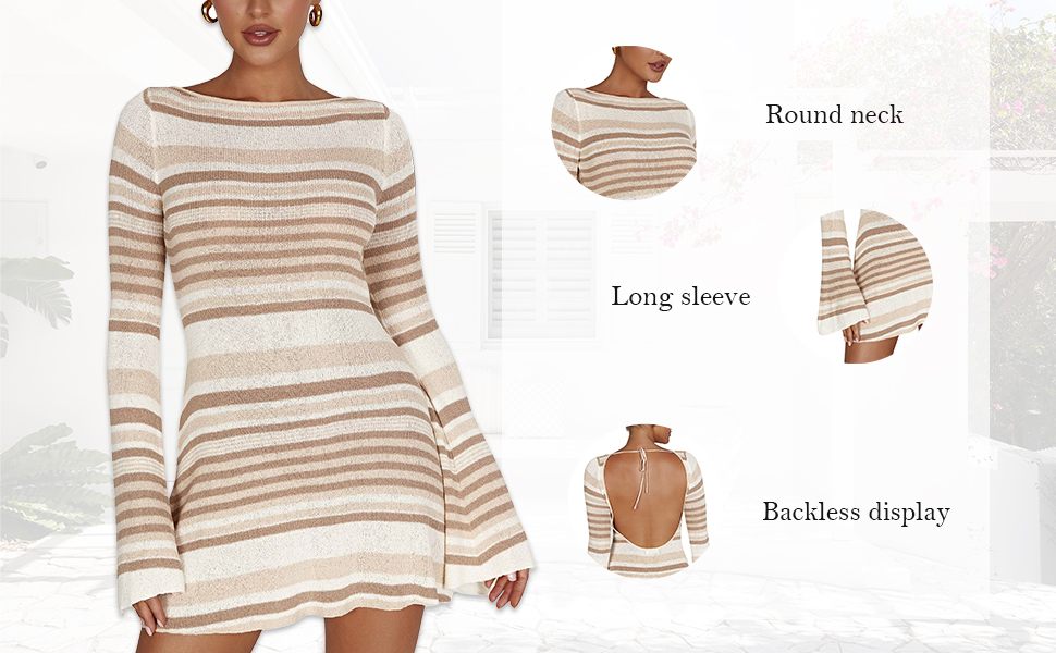 Casual Sweater Dress