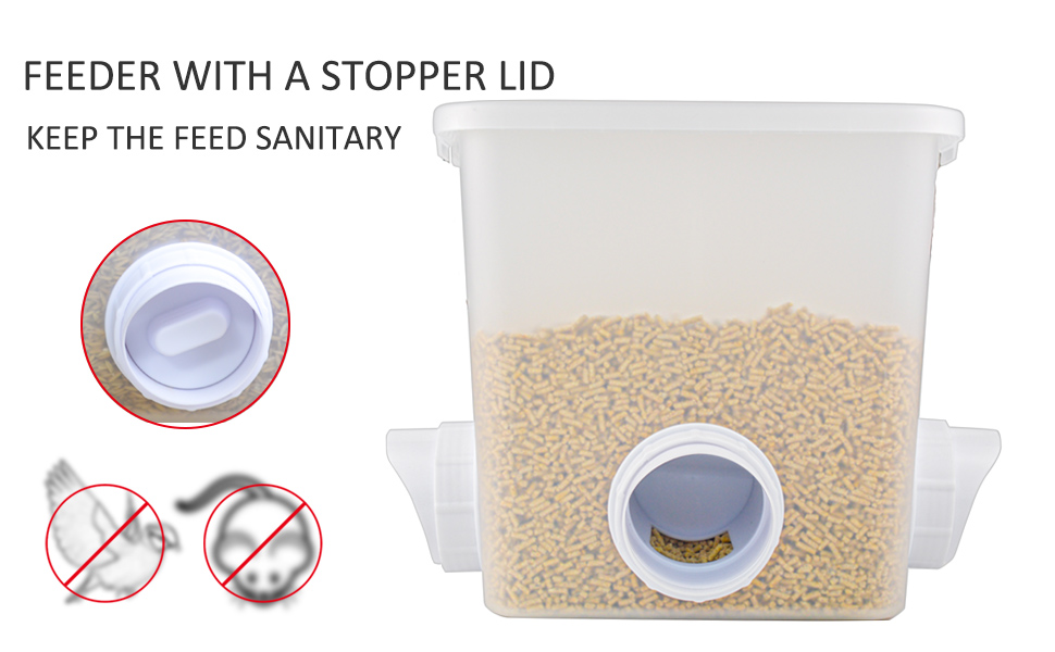 Automatic Chicken Feeder Chicken Feed Container Hanging