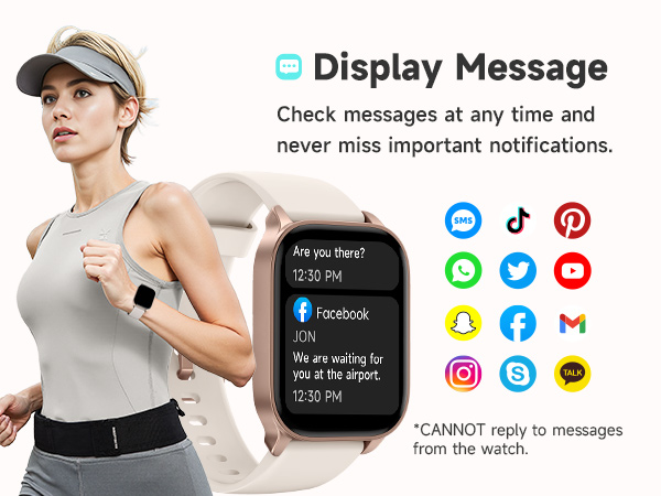 Amazon.com: TOOBUR Smart Watch for Women, Smartwatch