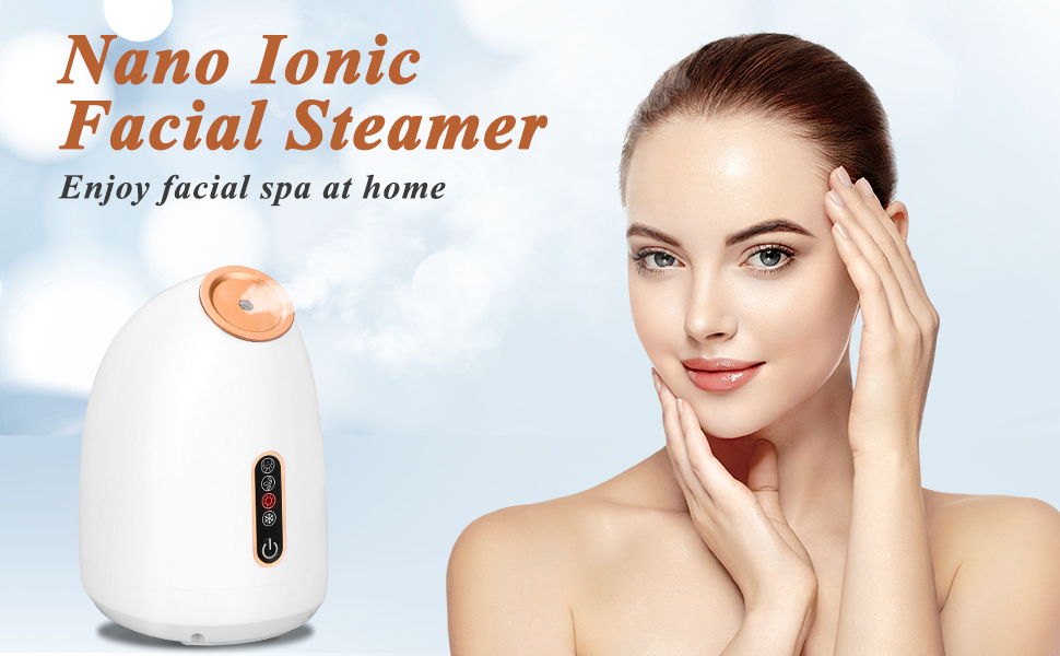 Snowtaros Facial Steamer, 4 Modes Nano Ionic Face Steamer
