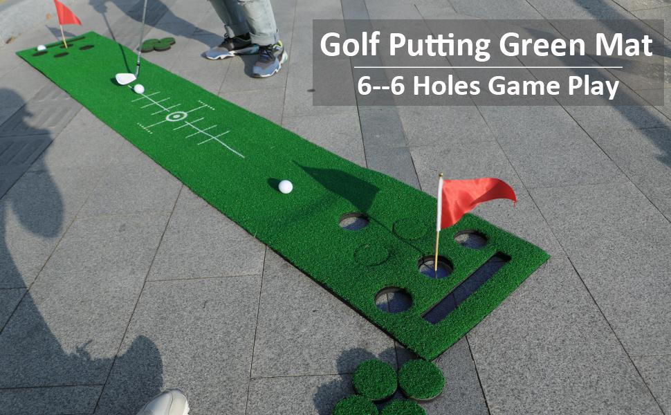 golf putting green mat