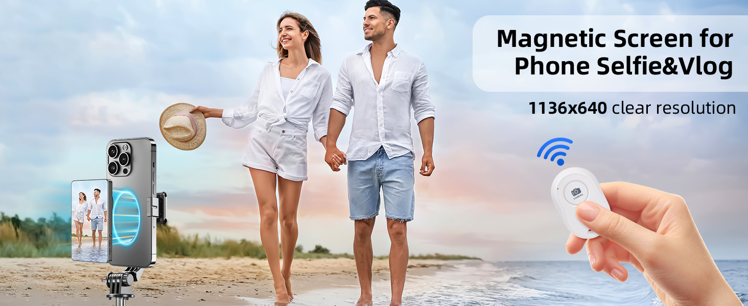 Phone Vlog Selfie Monitor Screen