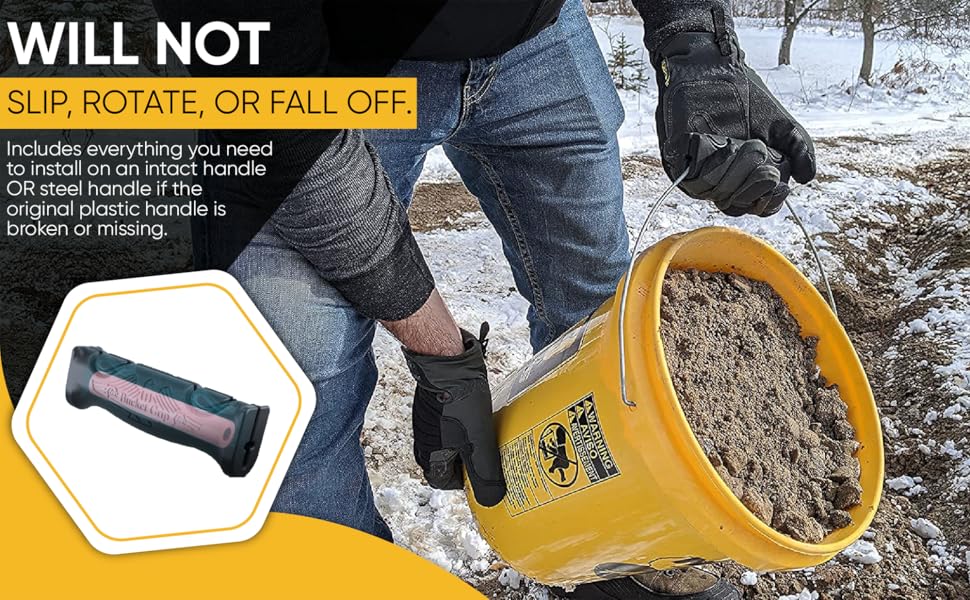 TEC Products HANDTEC Bucket Grip, Works as a New or