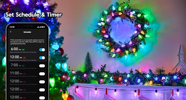 led christmas lights outdoor