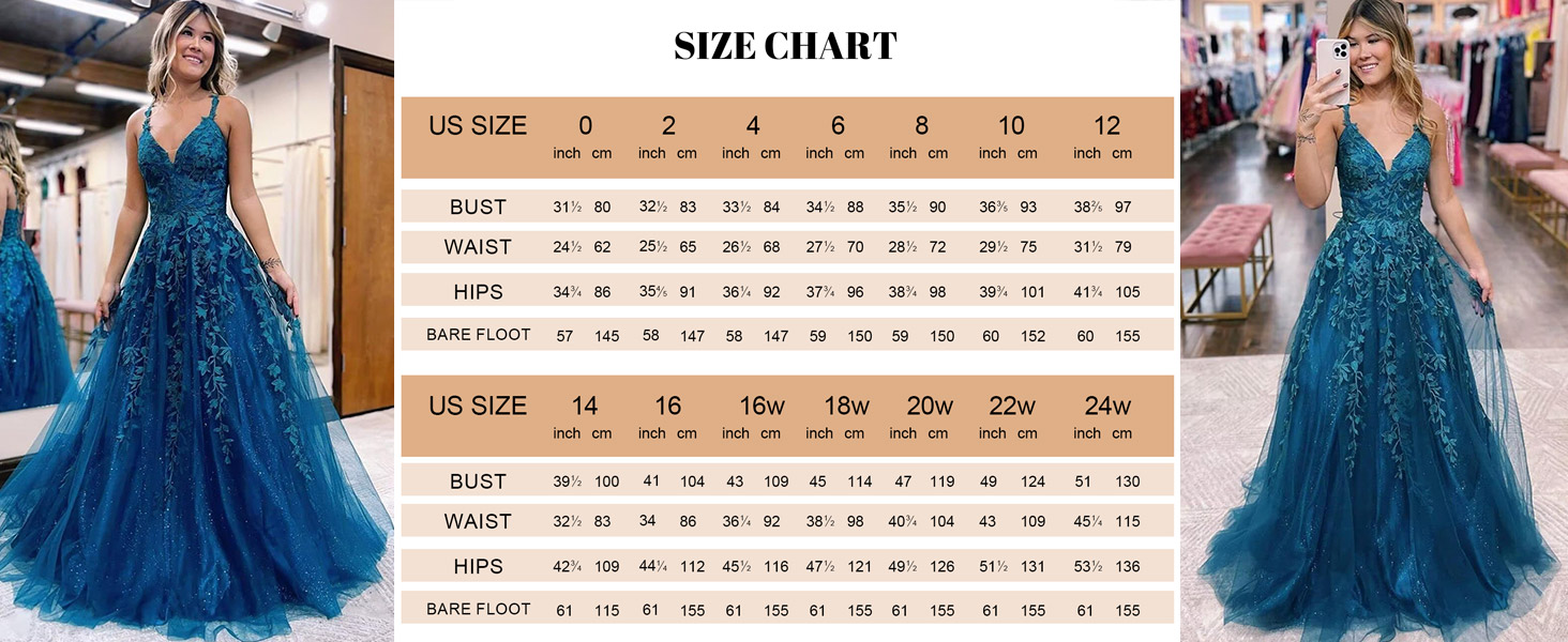 Lace Applique Prom Dresses Long 2024 Sparkly Tulle Formal Gowns and Evening Dresses Backless V Neck