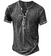 NEMXCE Vintage Henley Hemd Herren Kurzarm Slim Fit V-Ausschnitt T-Shirt 7536deef 6b02 4c13 Aa79 B4e865d1543e. AC SR166,182