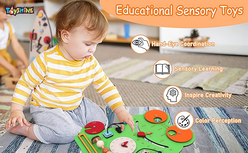 Activity learning Educational toy busy board for kids