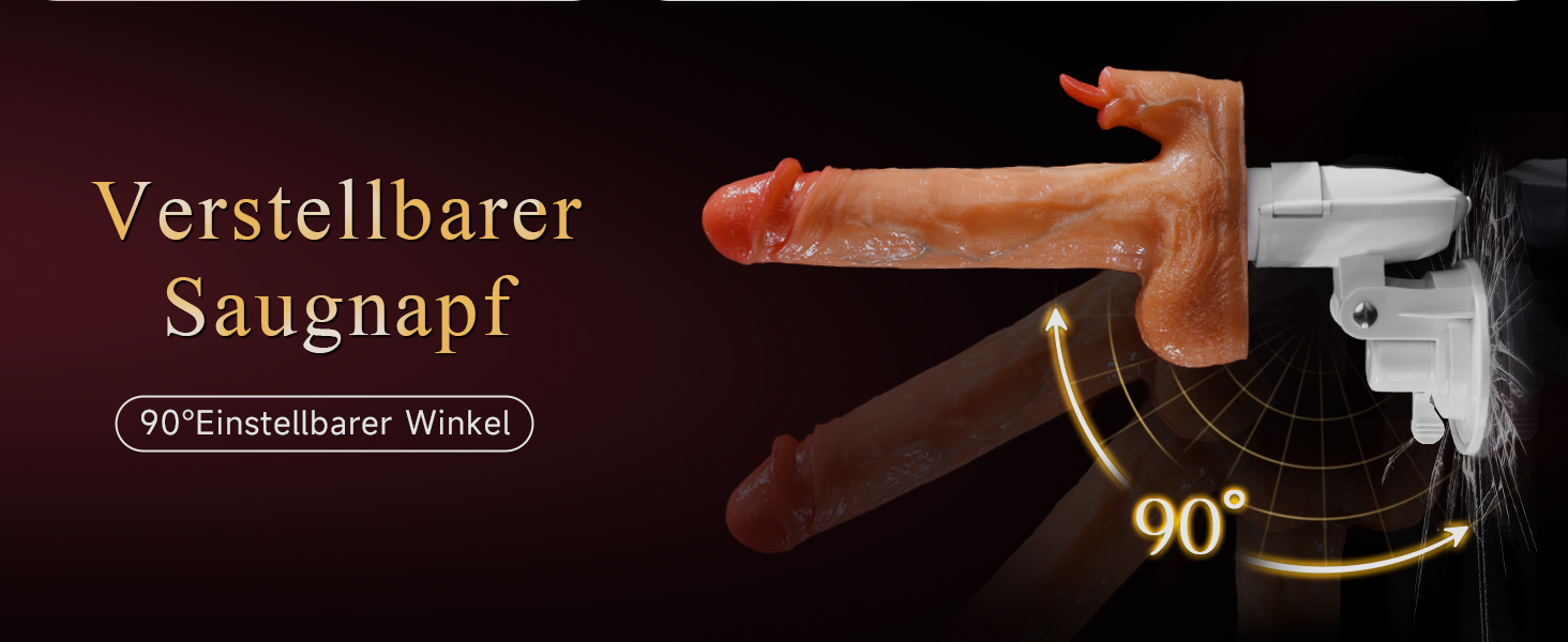 Dildo mit Stoßfunktion