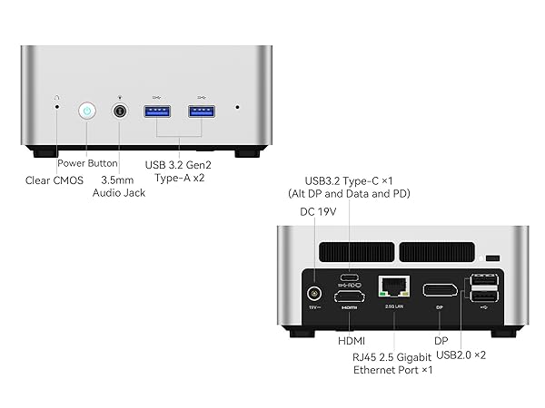 Amazon.com: MINISFORUM Venus Series UN1250 Mini PC Core i5