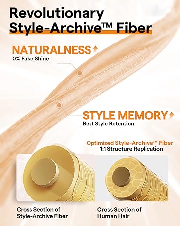Honey Cinnamon Syrup | Never Lose Curl Style Archive Premium Fiber Wig
