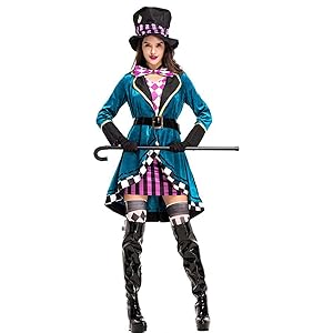 未使用　アリスインワンダーランドコスプレ マッドハッターコスプレ衣装 Amazon.co.jp: [BANBAS] ズニー アリスインワンダーランド
