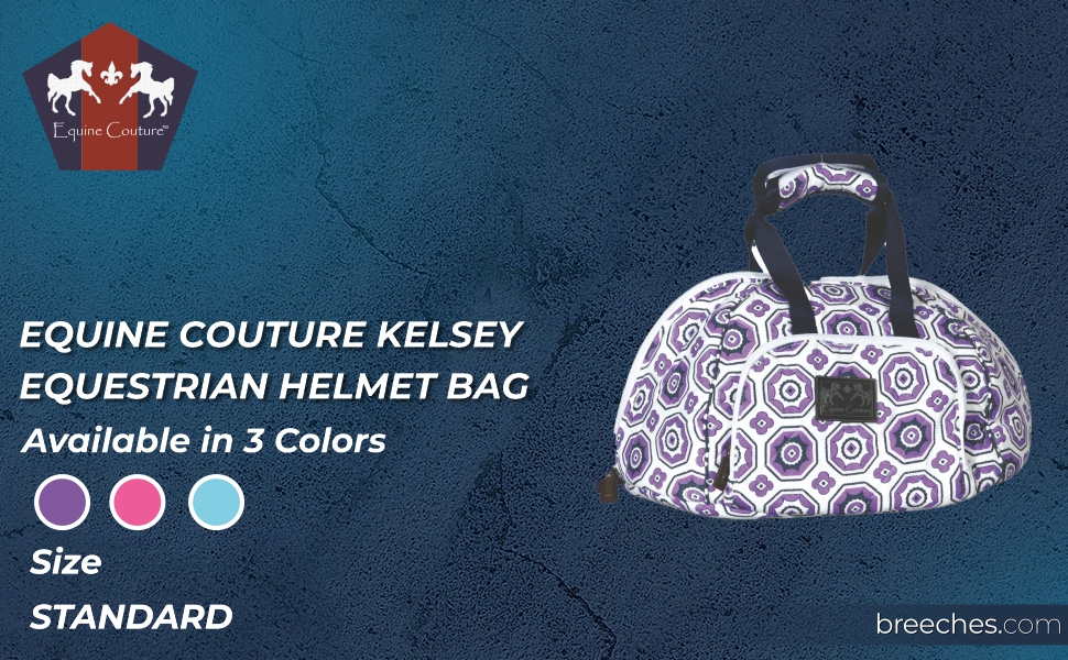 Equine Couture Kelsey Equestrian Helmet Bag