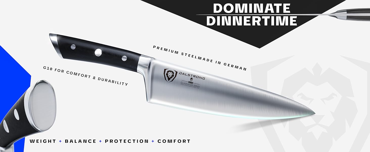 Gladiator 8inch Chef Knife