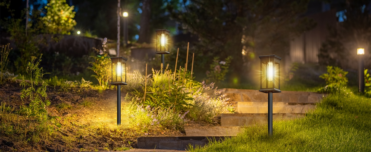 solar garden lights