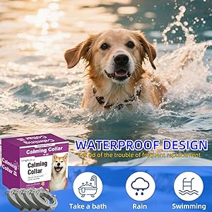 Dog calming collar - Waterproof design