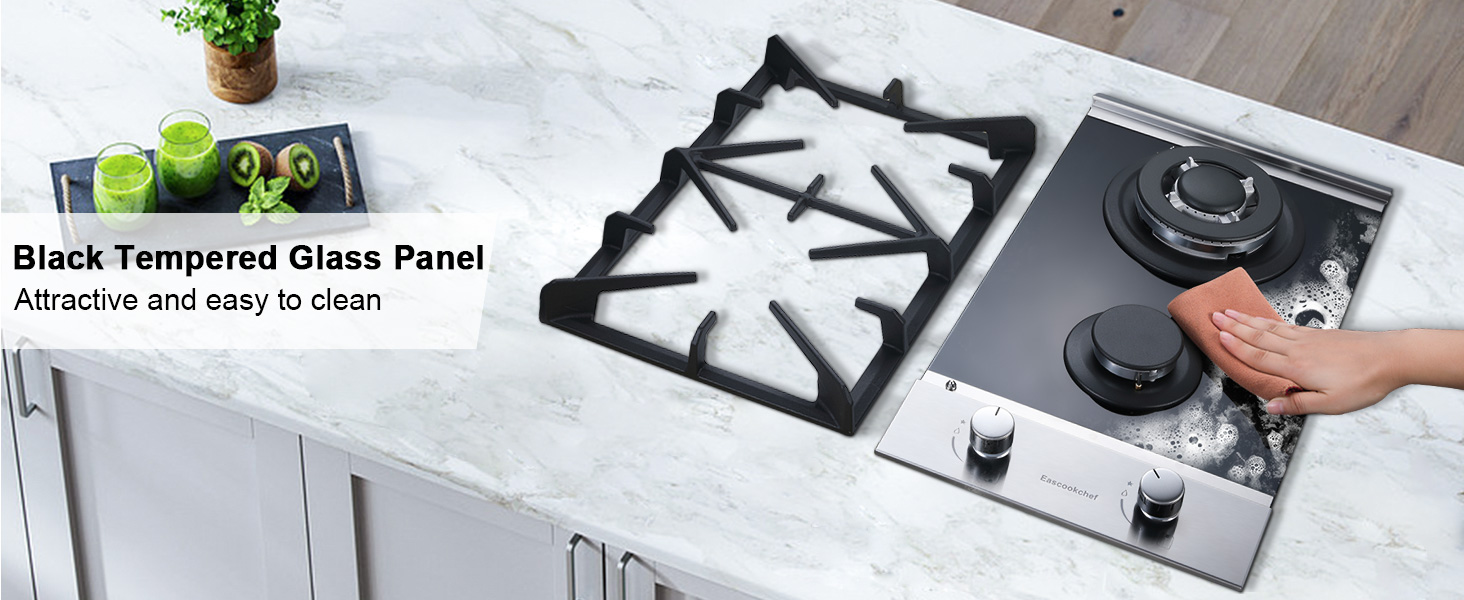 gas stove top