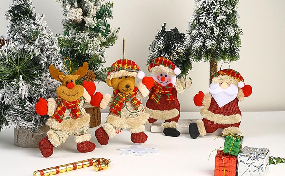 Amazon.co.jp: クリスマスオーナメントペンダント3個セット