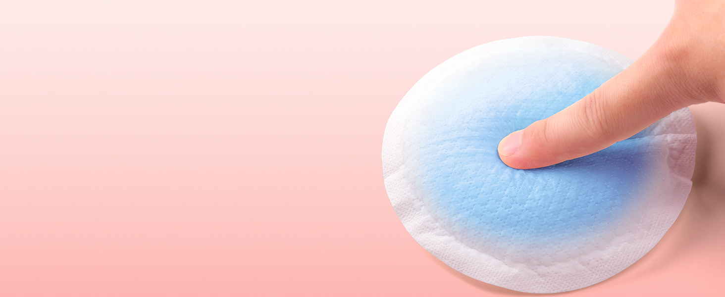 Nursing Pads Disposable, Super Absorbent and Keep Dry, Breast Pads for Leaking Milk