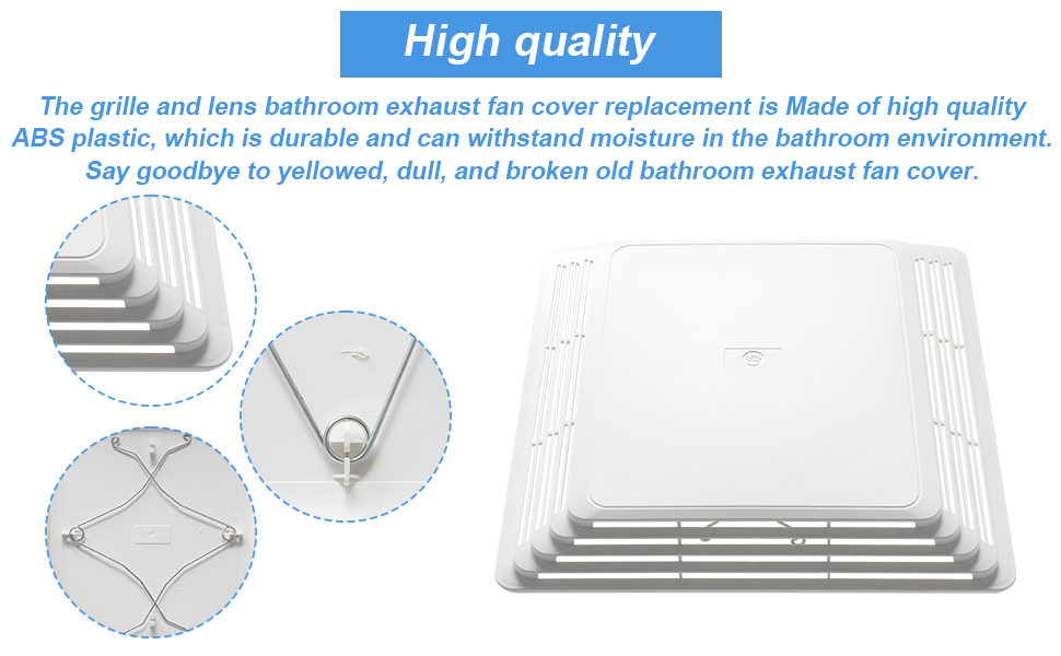 Amazon.com: UYZO S97013576 Bathroom Fan Cover Grille Fits