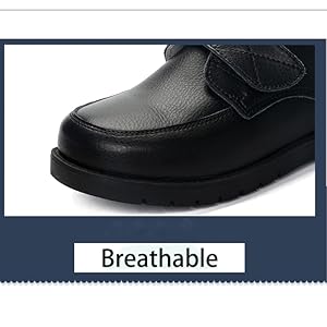 Breathable boy uniform shoes