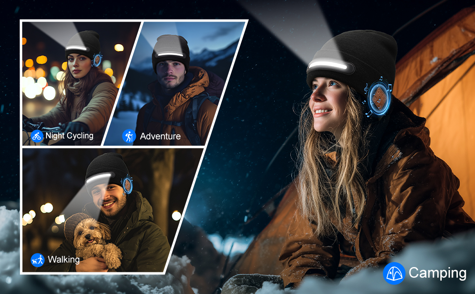Camping Night Cycling Walking Adventure