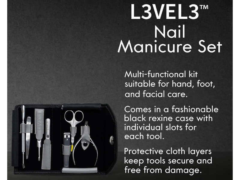 nail manicure set stainless steel cuticle pusher nail shaping tools cuticle care tool travel kit