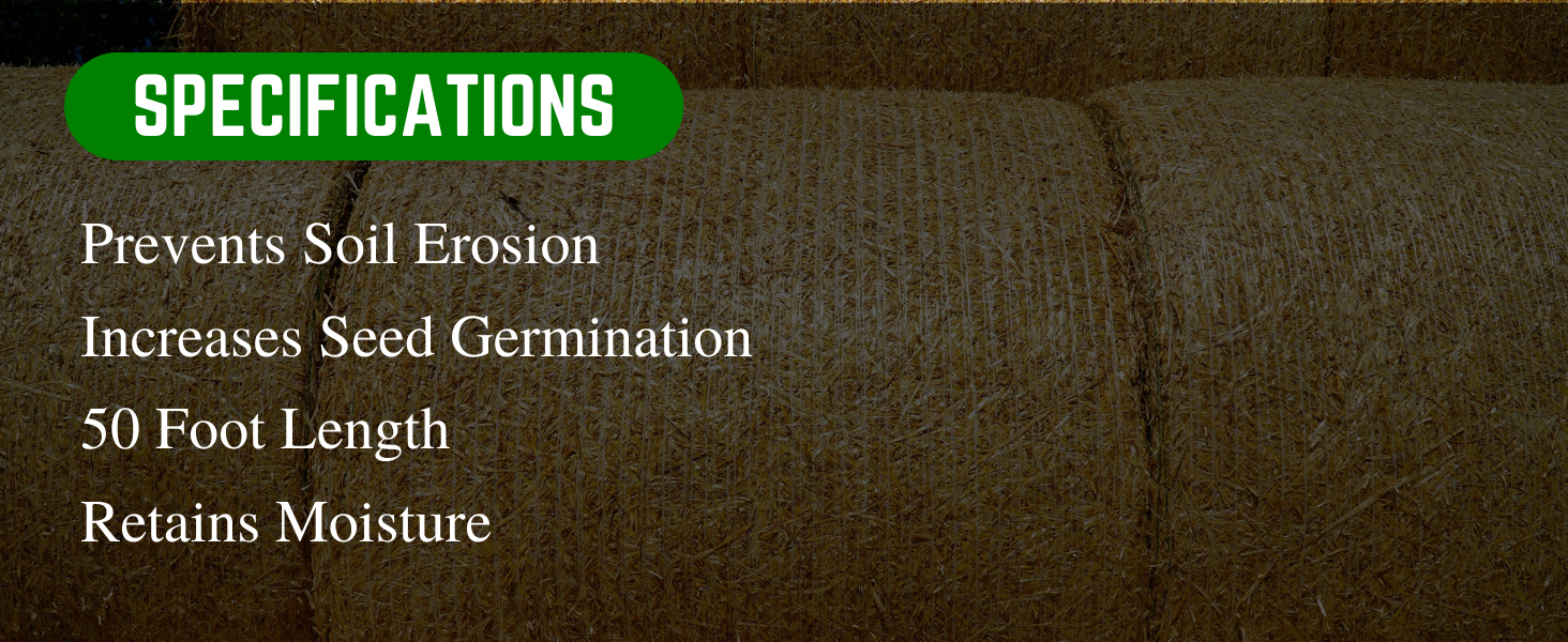 Farm Plastic Supply Erosion Control Blanket (4' x 50