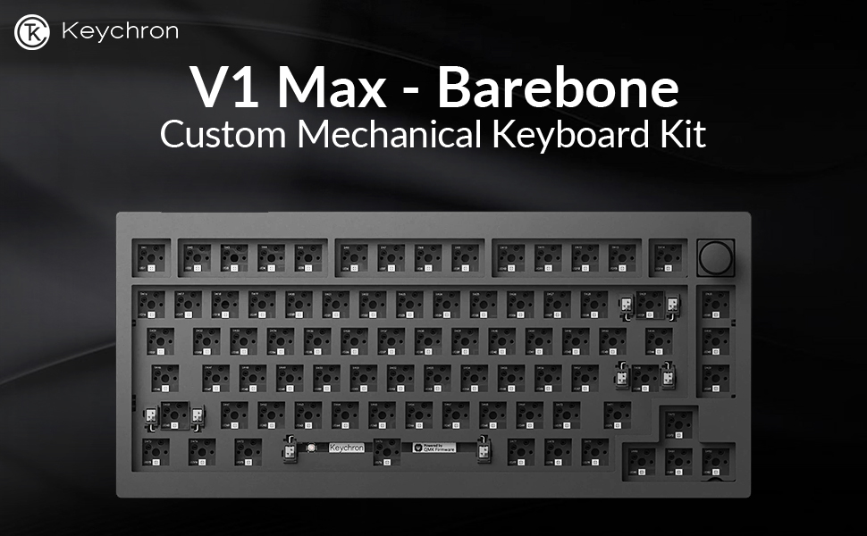 Amazon.com: Keychron V1 Max 75% Custom Mechanical Keyboard