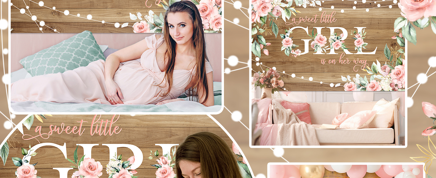 baby girl shower party decorations