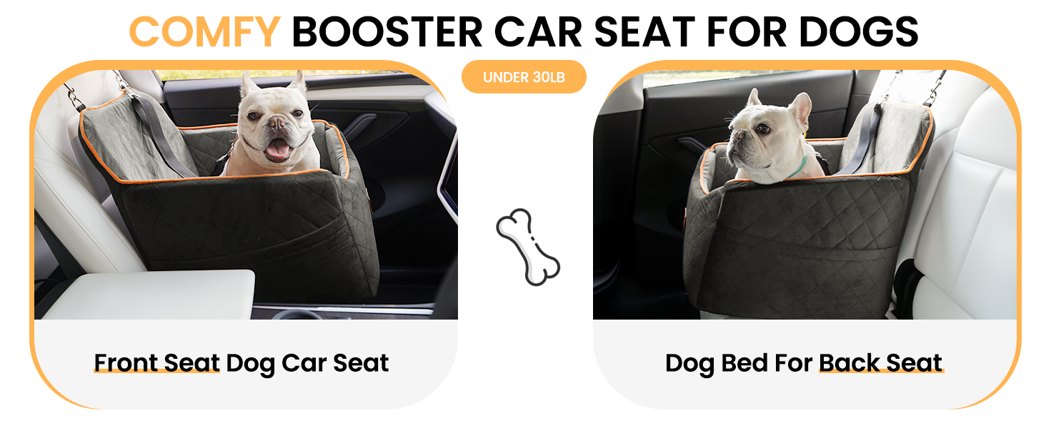 dog car seat boosters