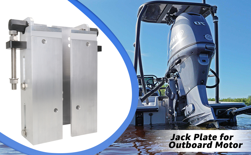 BESTOOL Aluminum Boat Jack Plates for Outboard Motor 6