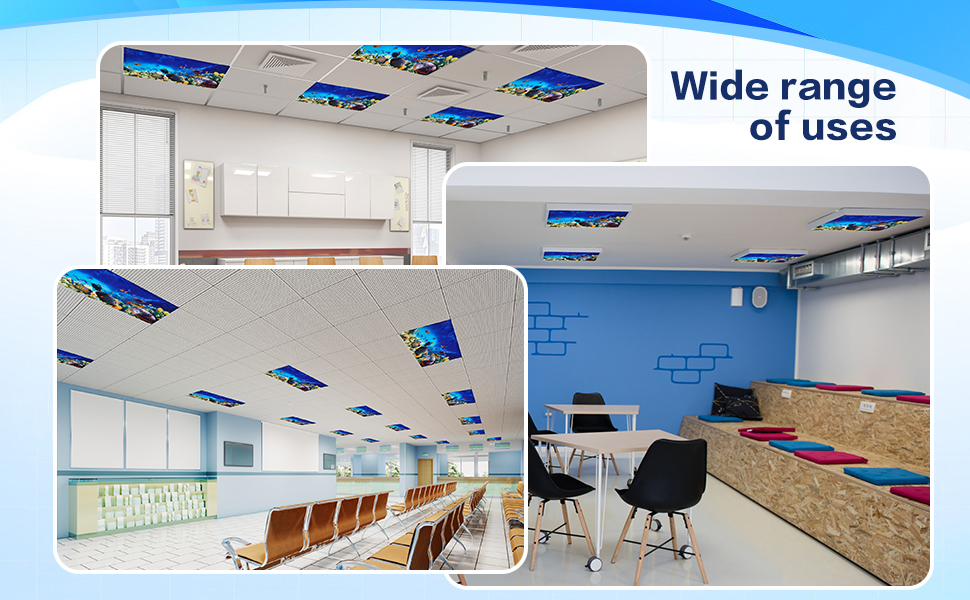 4 Pack Fluorescent Light Covers Light Cover Fluorescent Light