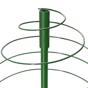 Tomatoes Planters Cage 2 Pack Pea Bean Trellis Green for Garden Tower Stretchable
