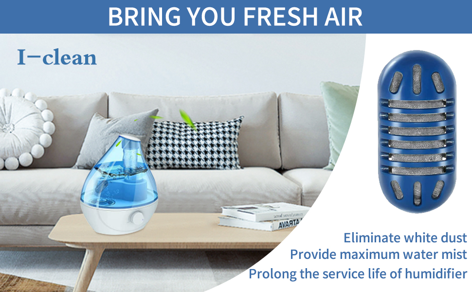 I clean Demineralization Humidifier Replacement Cartridges with