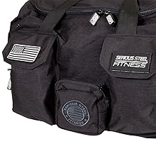 Serious Steel, Duffel Bag, Gym Bag, Fitness Bag, Tactical Bag, Travel Bag 