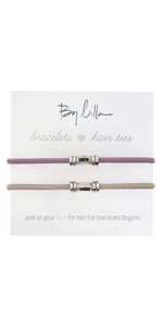 Bracelets, hair ties, ponytail hair ties