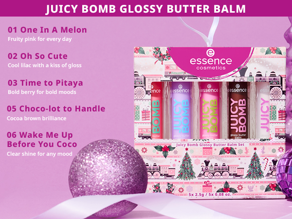 Juicy Bomb Glossy Butter Balm