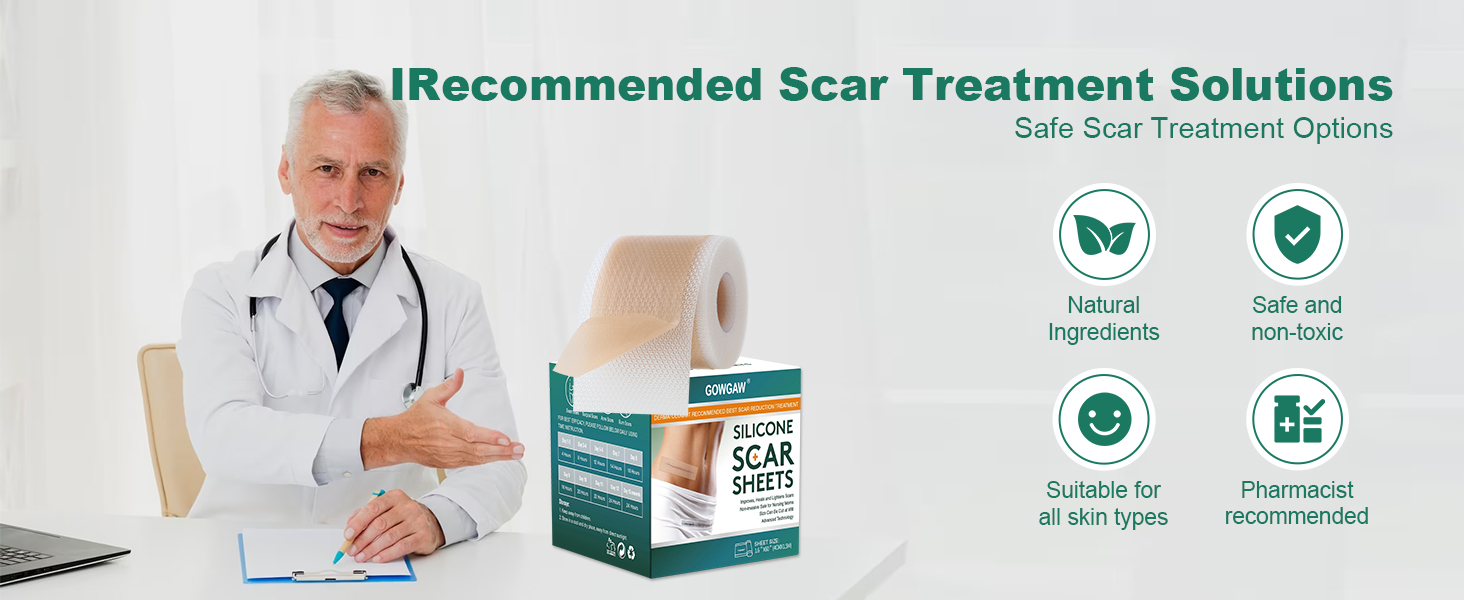 Silicone Scar Sheets