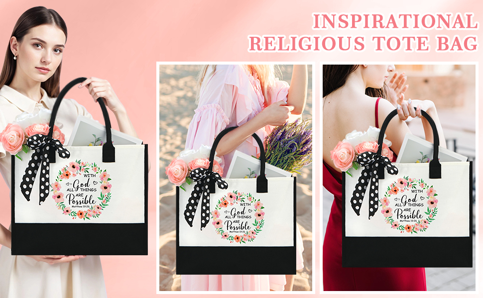 christian tote bags for women