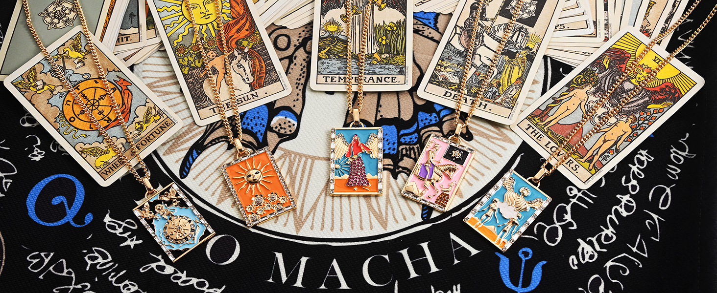 Tarot Card Necklace
