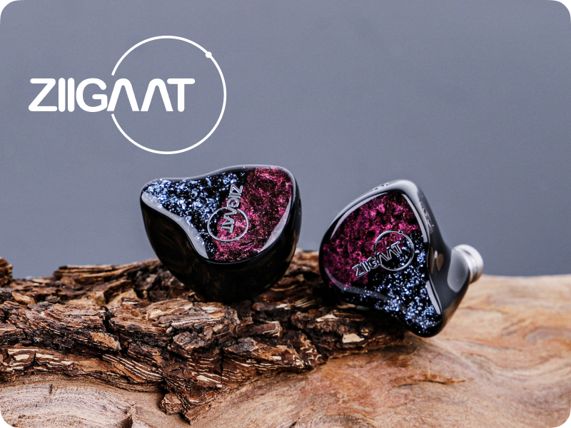 Linsoul ZiiGaat Odyssey In–Ear Monitor, 1DD+3BA Hybrid IEM Earphone, Wired Gaming Earbuds