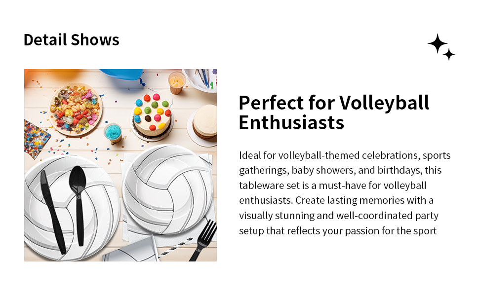 Volleyball Party Decorations