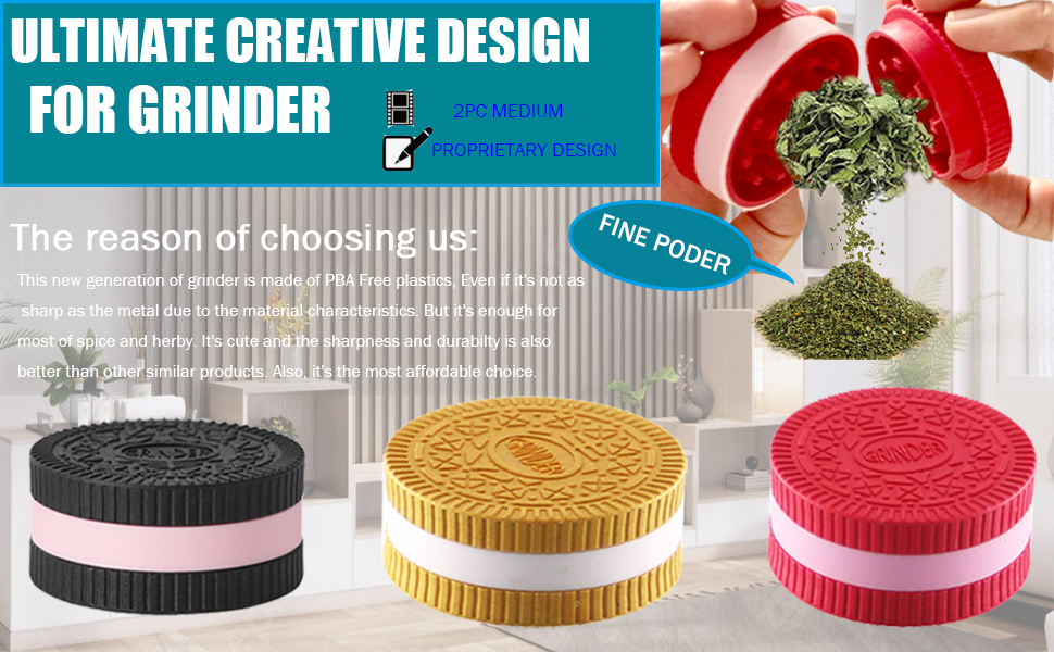 Ultimate creative design for grinder