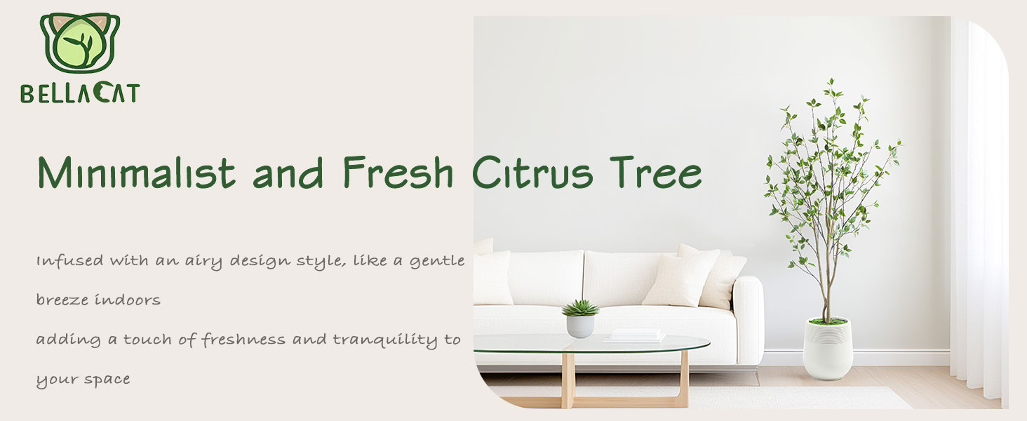 Artificial Citrus Tree