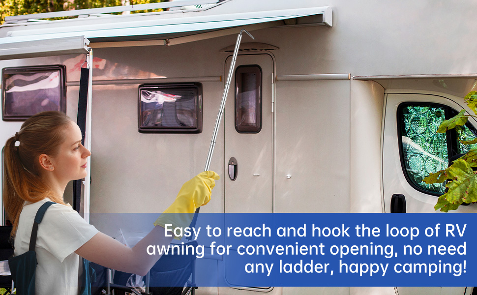 THMMN RV Awning Puller Opener Rod