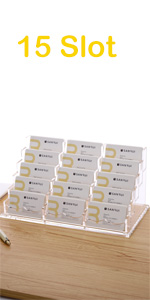 Stackable Clear Paper Trays Holder - Purilit Design Desktop