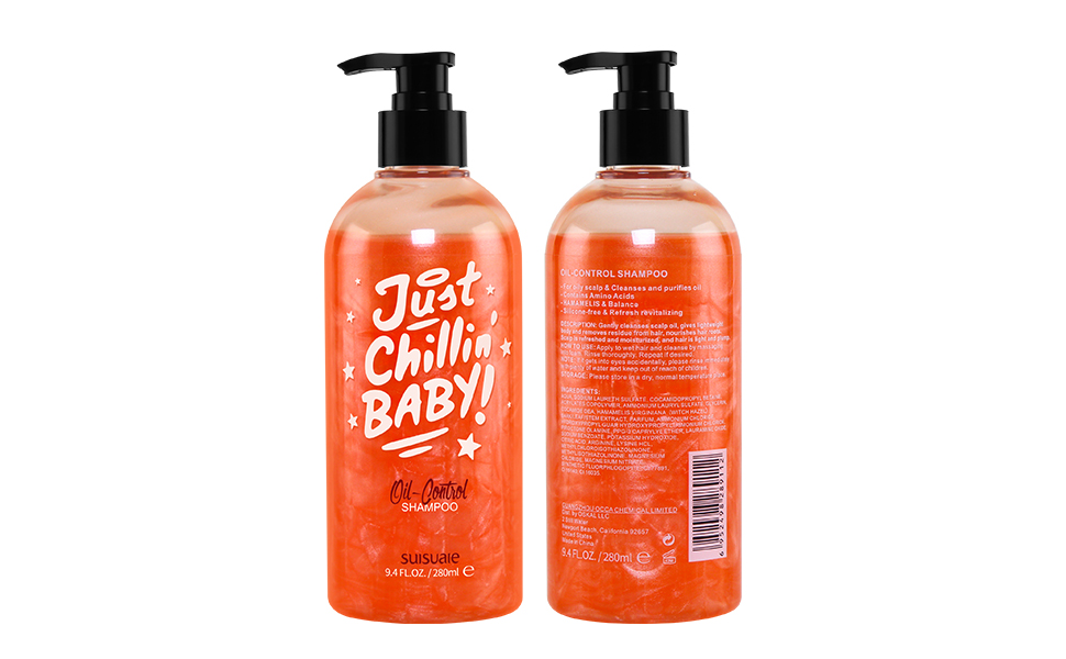 Suisuaie Shampoo for Oily Hair, Clarifying Shampoo for