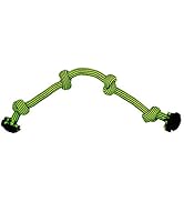 Jolly Pets Knot-N-Chew 4 Knot Green/Black Small/Medium