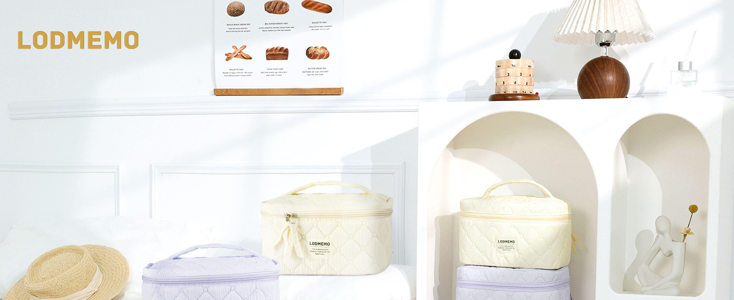 quilted makeup bag toiletry bag make up bag set